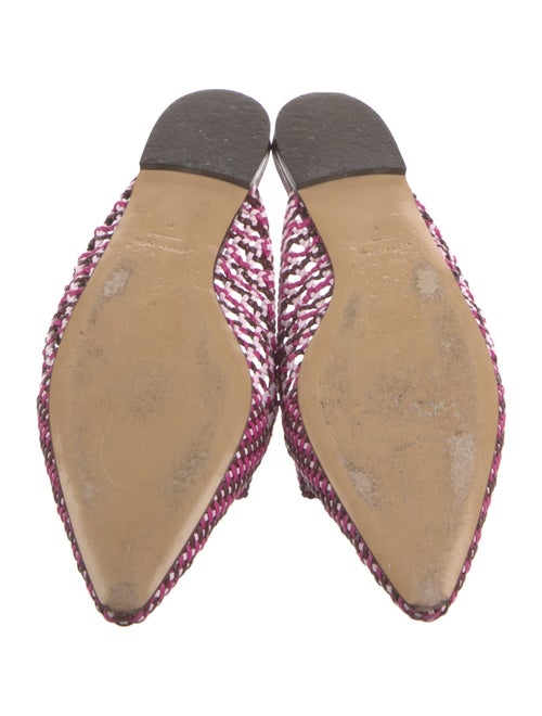 Ferragamo Plaid Print Mules