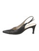 Salvatore Ferragamo Leather Slingback Pumps