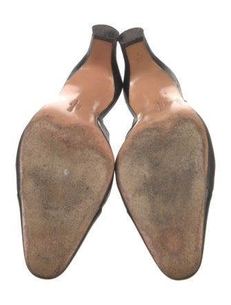 Salvatore Ferragamo Leather Slingback Pumps