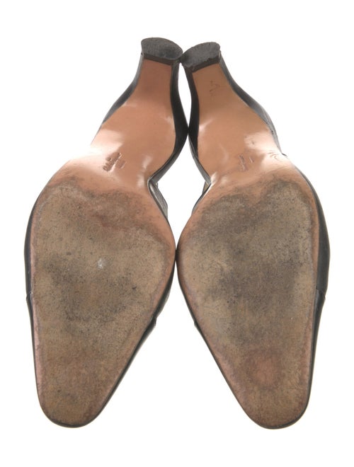 Salvatore Ferragamo Leather Slingback Pumps