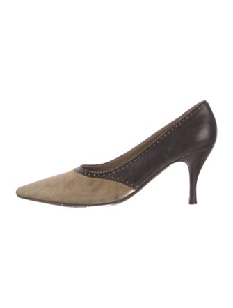 Ferragamo Suede Pumps