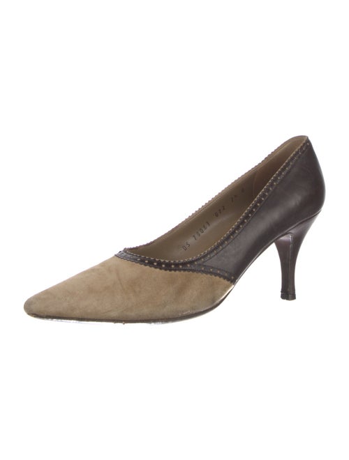 Ferragamo Suede Pumps