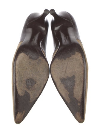 Ferragamo Suede Pumps