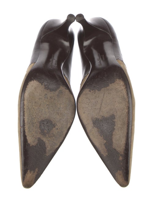 Ferragamo Suede Pumps