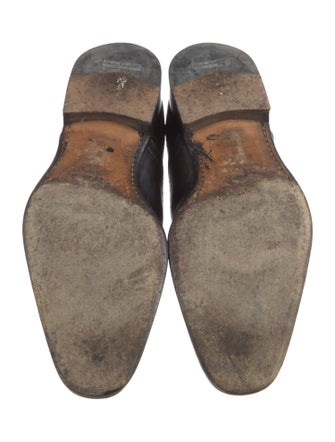 Ferragamo Leather Oxfords