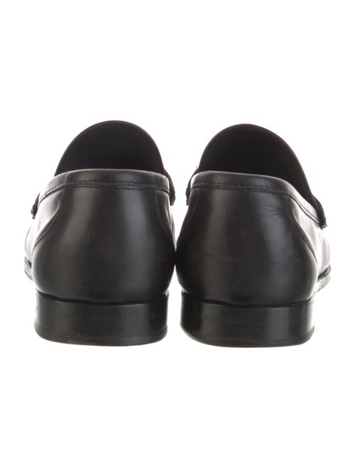 Ferragamo Leather Monk Straps