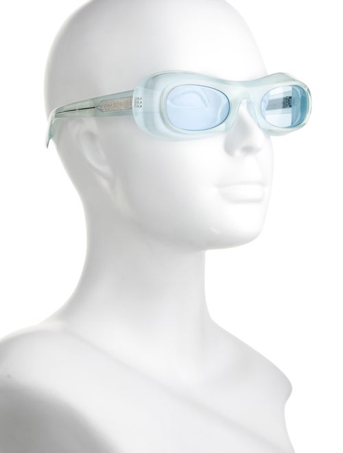 Ferragamo Round Tinted Sunglasses