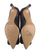 Ferragamo Leather Bow Accents Pumps
