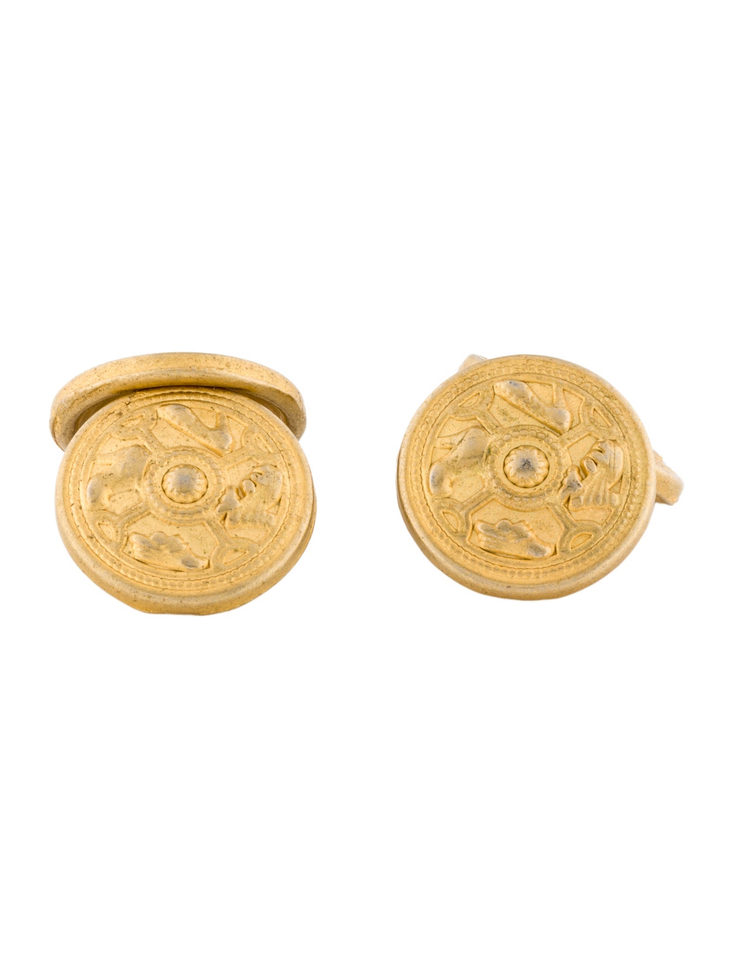 Ferragamo Textured Cufflinks