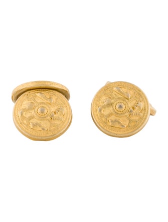 Ferragamo Textured Cufflinks