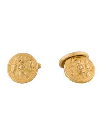 Ferragamo Textured Cufflinks