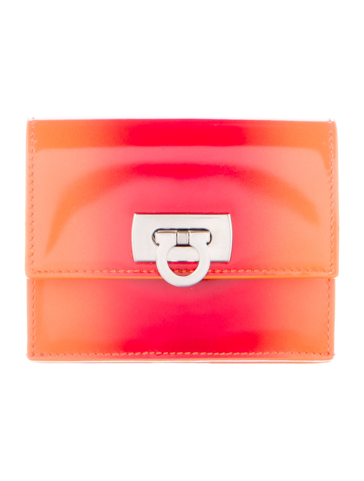 Ferragamo Leather Compact Wallet