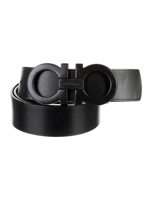 Ferragamo Gancini Logo Leather Belt Kit