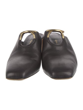 Salvatore Ferragamo Leather Mules