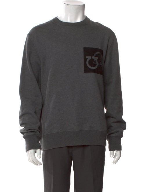 Ferragamo Graphic Print Crew Neck Pullover