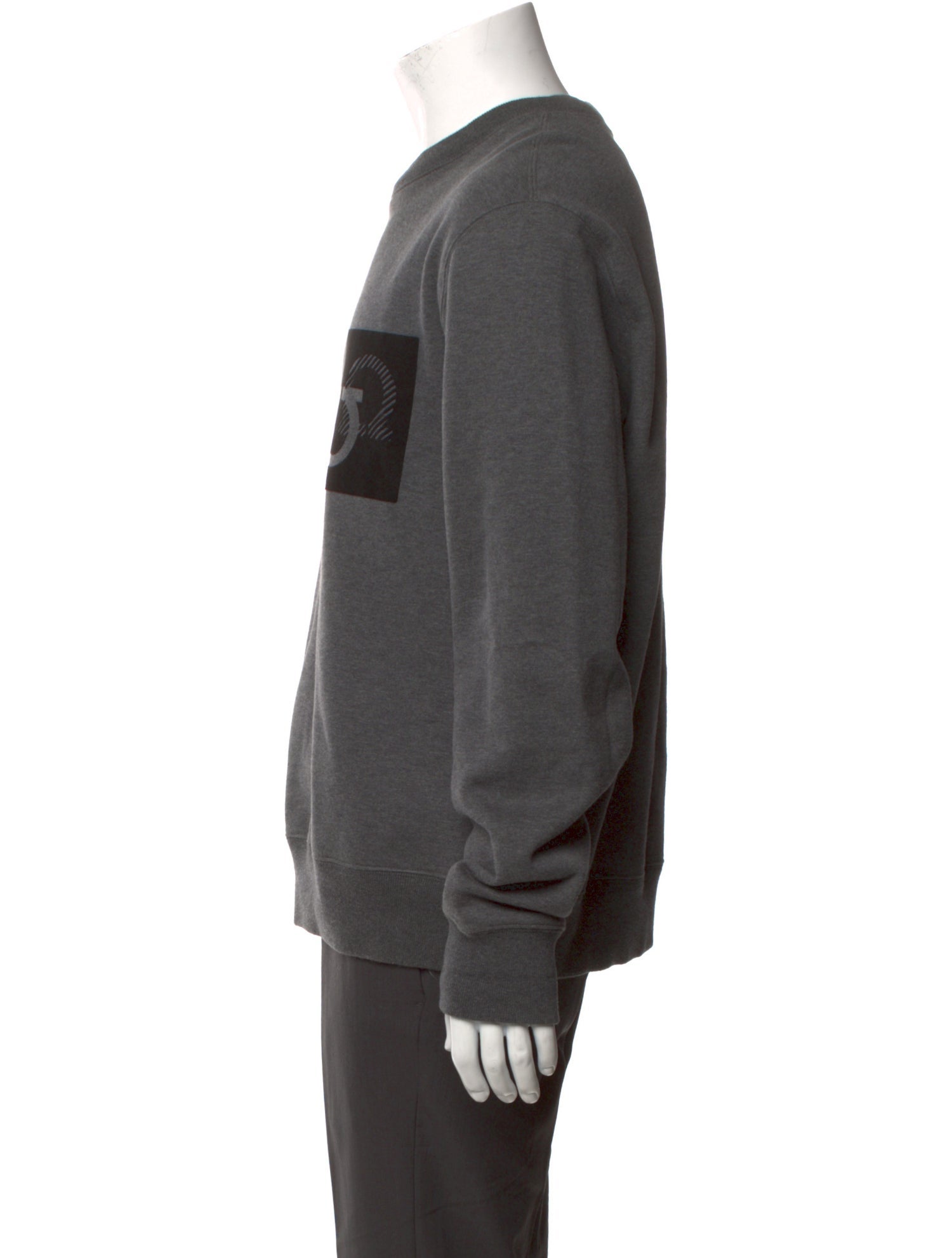 Ferragamo Graphic Print Crew Neck Pullover