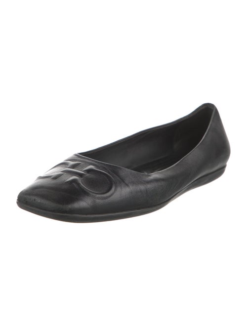 Ferragamo Leather Ballet Flats