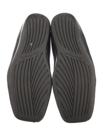 Ferragamo Leather Ballet Flats