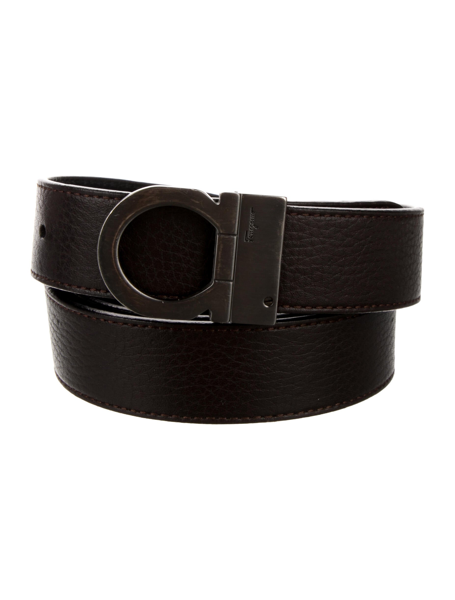 Ferragamo Leather Belt Kit
