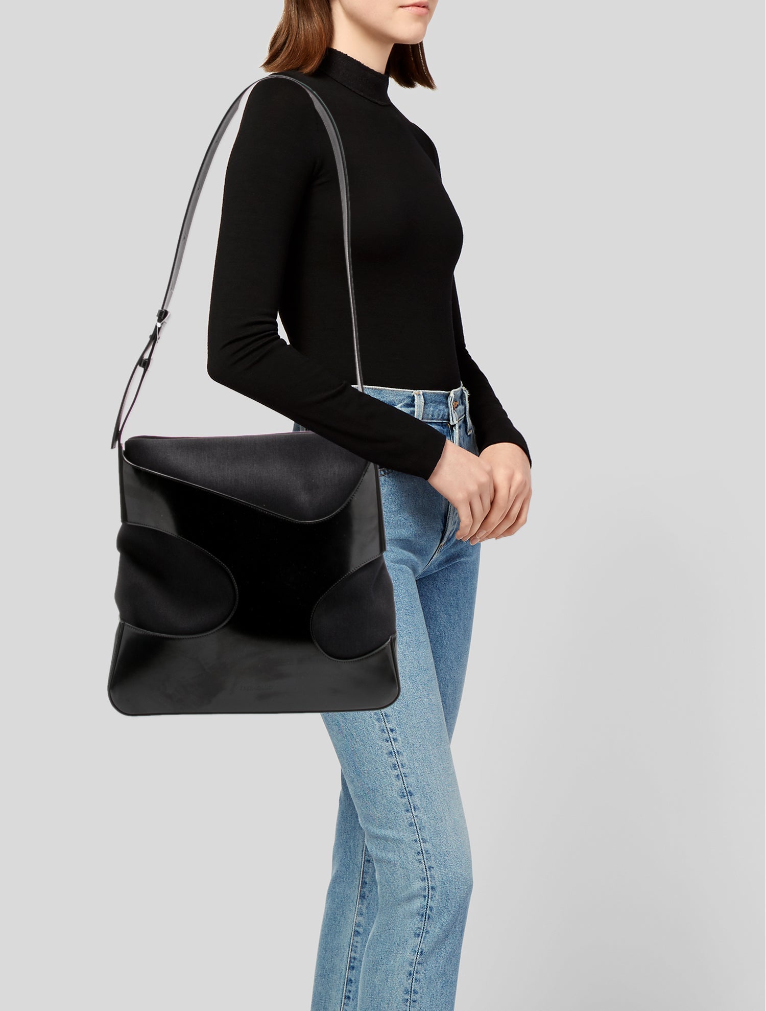 Ferragamo Patent Leather Shoulder Bag