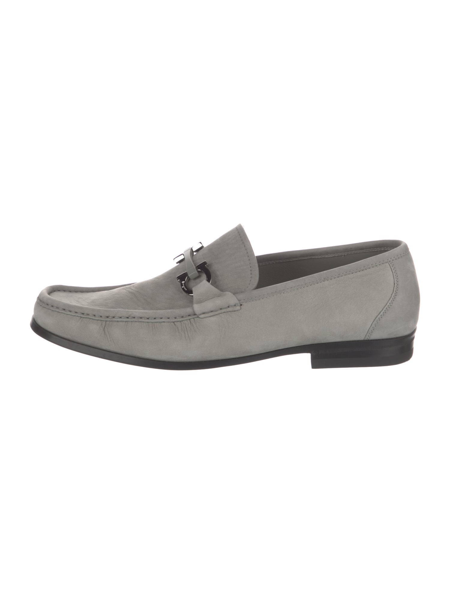 Ferragamo Suede Dress Loafers