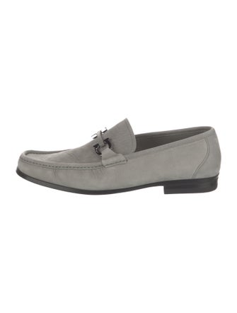 Ferragamo Suede Dress Loafers
