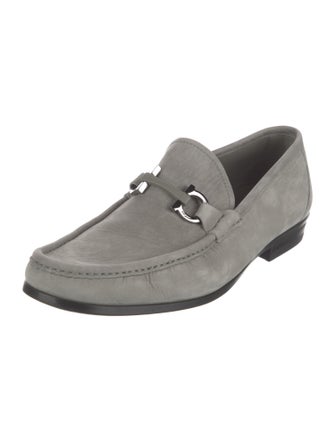 Ferragamo Suede Dress Loafers