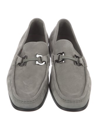 Ferragamo Suede Dress Loafers