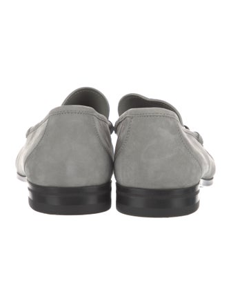 Ferragamo Suede Dress Loafers