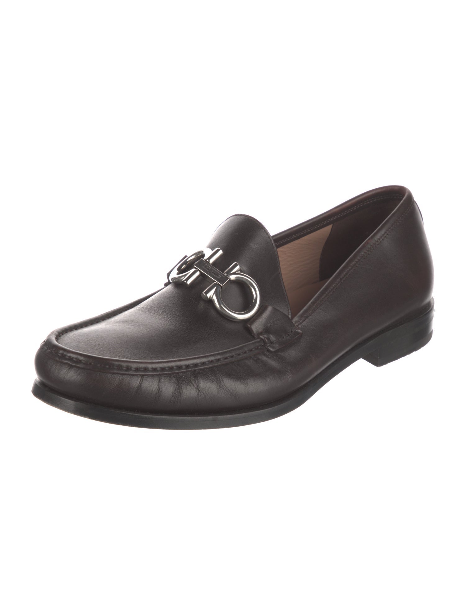 Ferragamo Leather Loafers