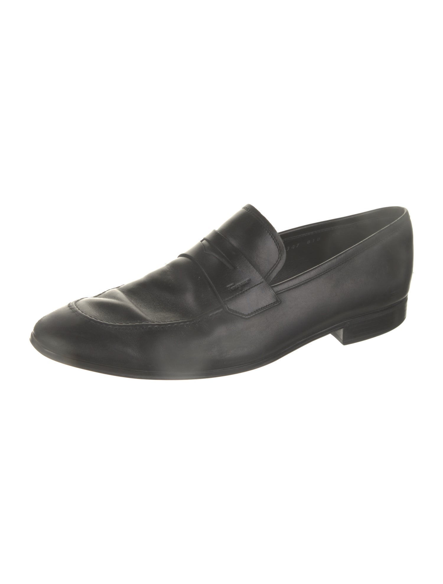 Ferragamo Leather Dress Loafers