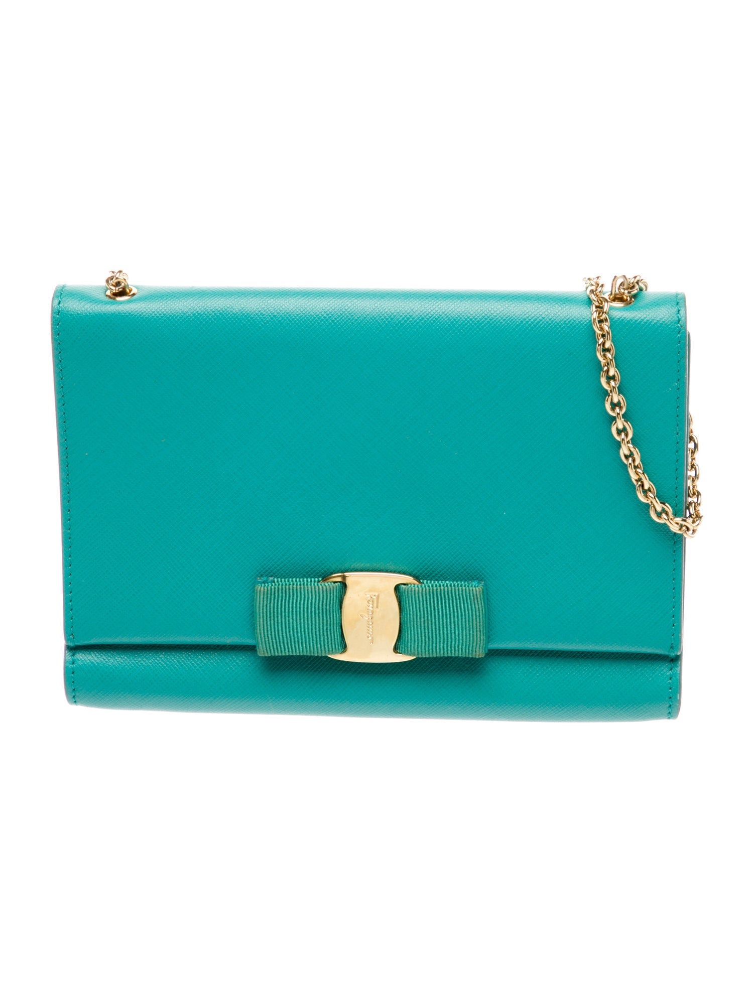 Ferragamo Vara Bow Evening Bag