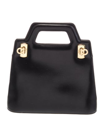 Salvatore Ferragamo Leather Top Handle Bag
