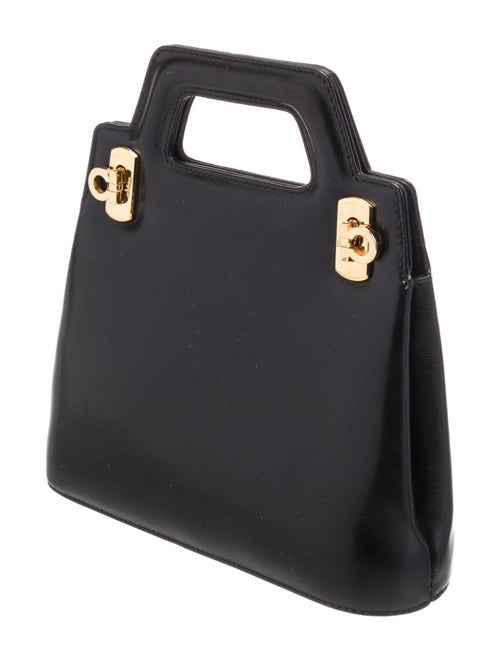 Salvatore Ferragamo Leather Top Handle Bag