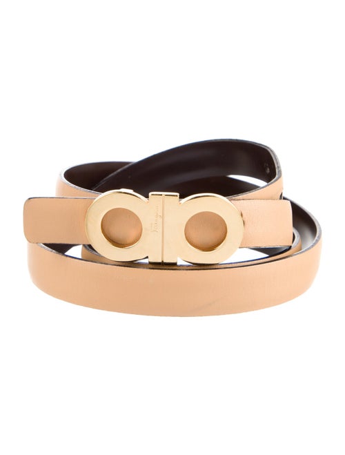 Ferragamo Skinny Leather Belt