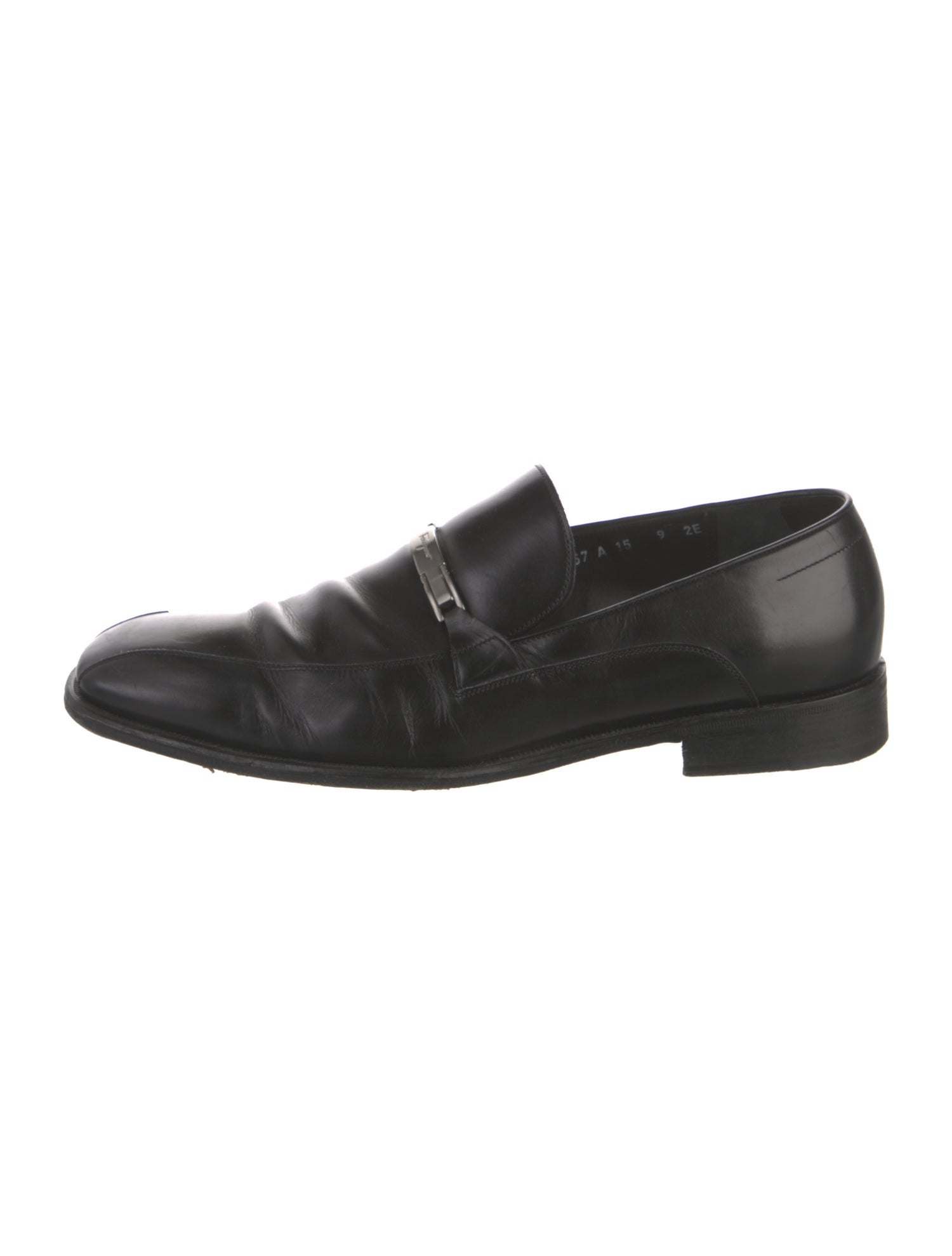 Ferragamo Leather Dress Loafers