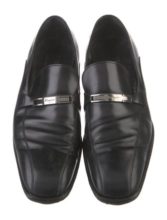 Ferragamo Leather Dress Loafers