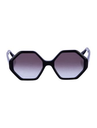 Salvatore Ferragamo Oversize Gradient Sunglasses