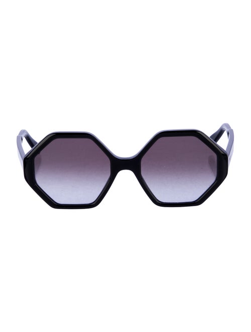 Salvatore Ferragamo Oversize Gradient Sunglasses