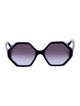 Salvatore Ferragamo Oversize Gradient Sunglasses