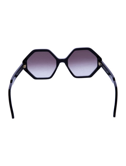 Salvatore Ferragamo Oversize Gradient Sunglasses
