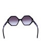 Salvatore Ferragamo Oversize Gradient Sunglasses