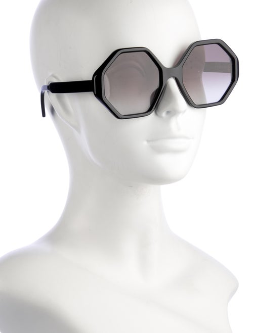 Salvatore Ferragamo Oversize Gradient Sunglasses