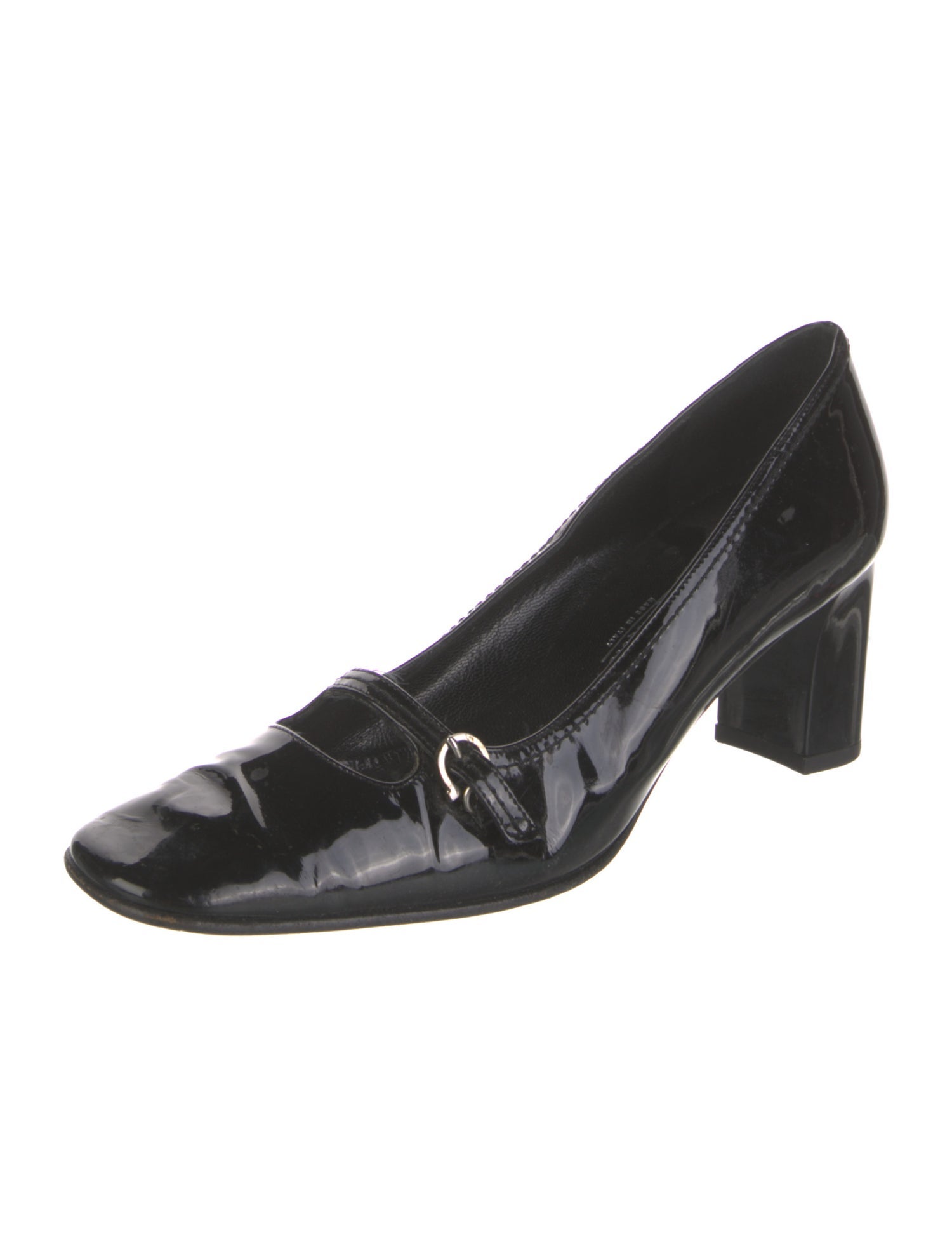 Ferragamo Patent Leather Bow Accents Pumps