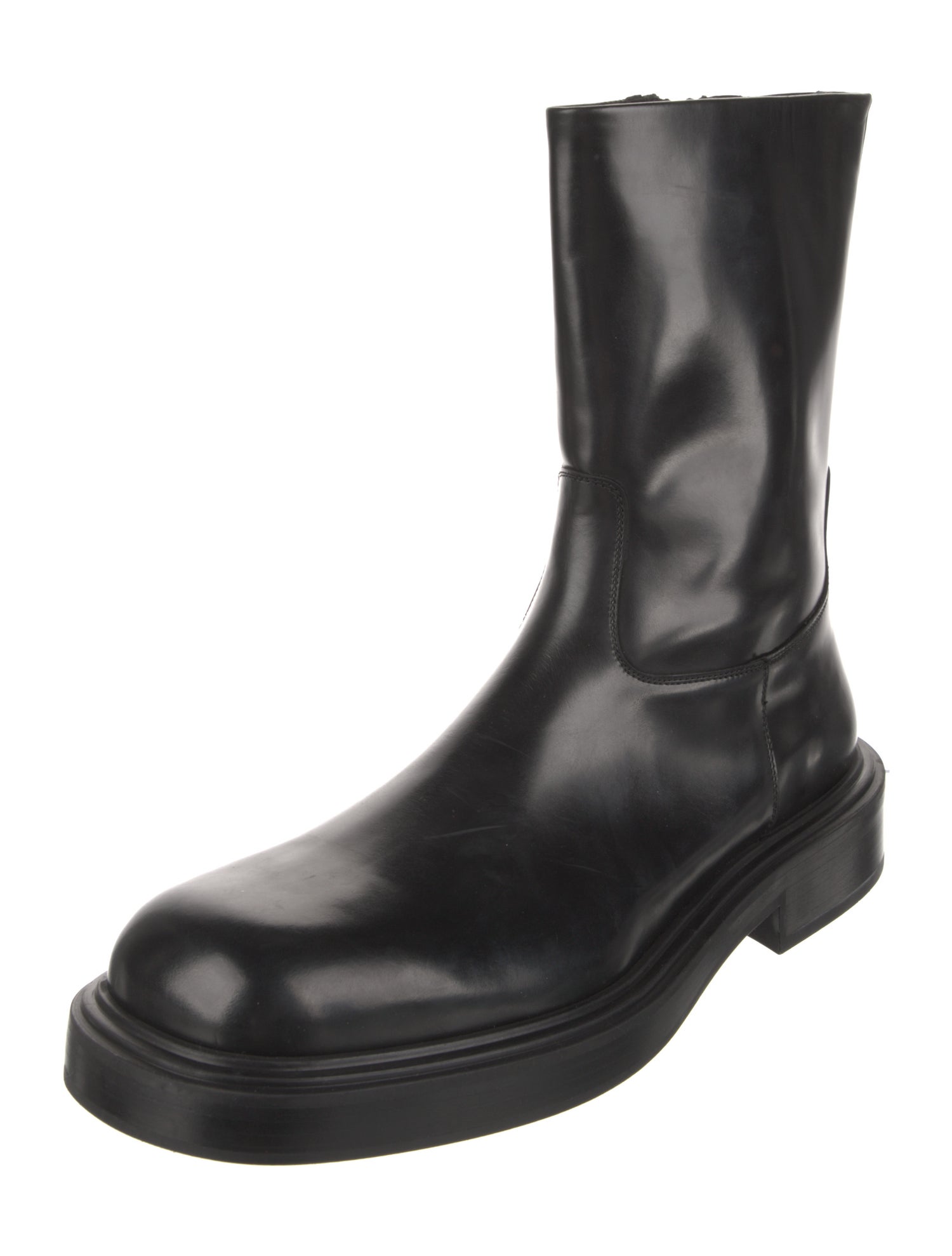 Ferragamo Leather Boots