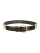 Ferragamo Gancini Logo Patent Leather Belt