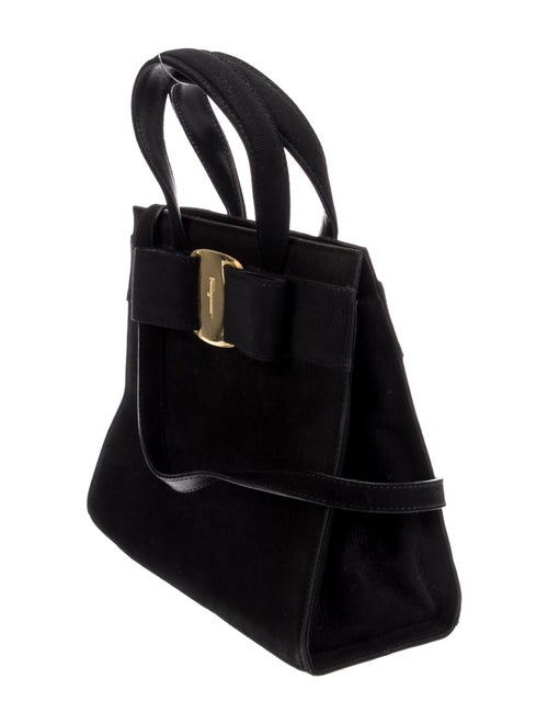 Ferragamo Vara Bow Top Handle Bag