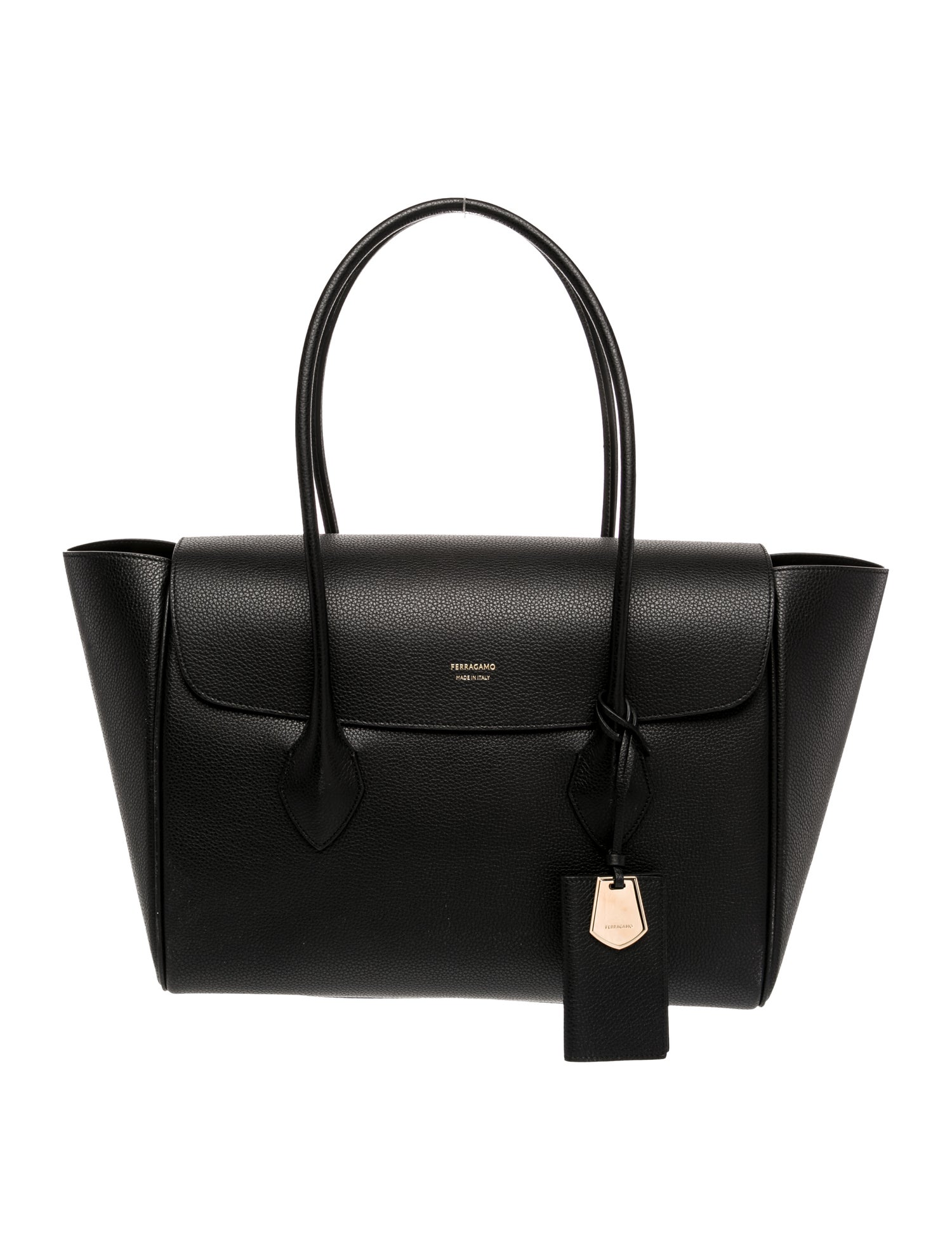 Ferragamo Leather Tote East West