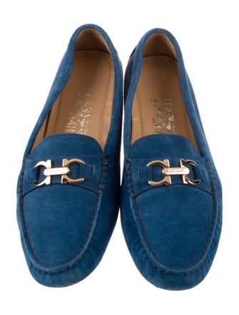 Ferragamo Suede Loafers