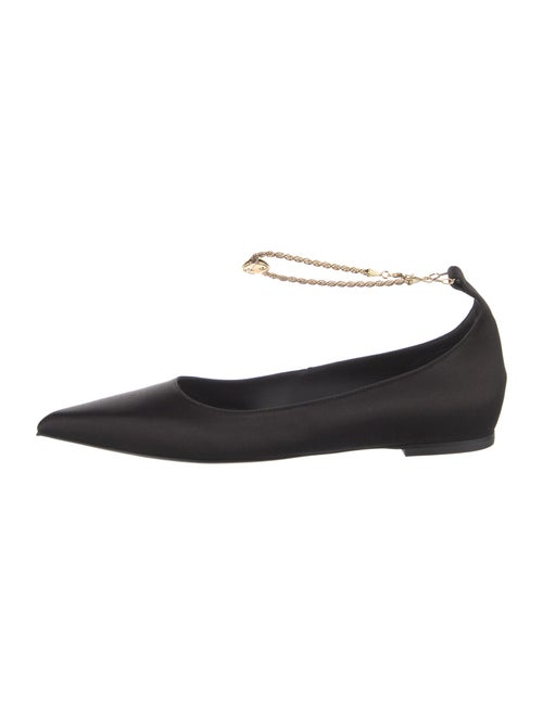 Ferragamo Satin Ballet Flats